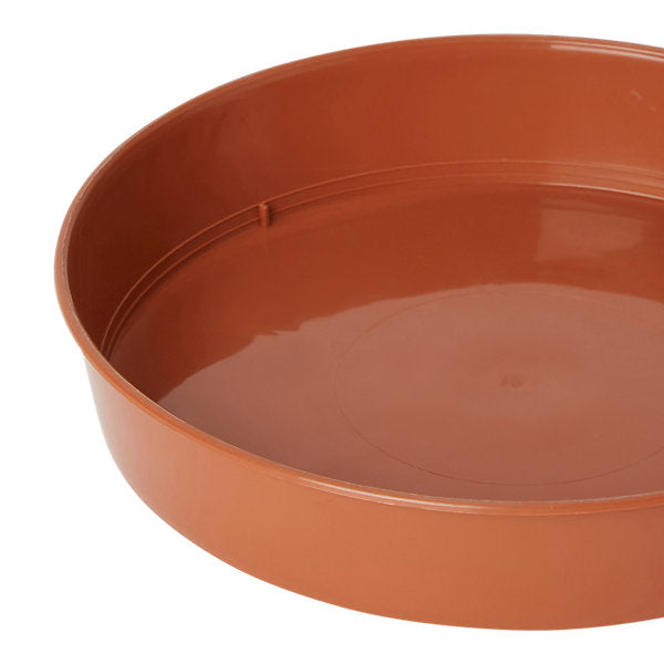 Verve Lei Brown Grow pot Saucer (Dia)16.5cm