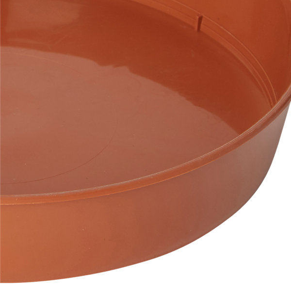 Verve Lei Brown Grow pot Saucer (Dia)16.5cm