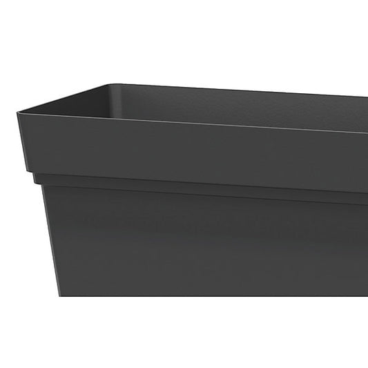 Verve Nurgul Dark grey Rectangular Trough (H)38cm (W)38cm