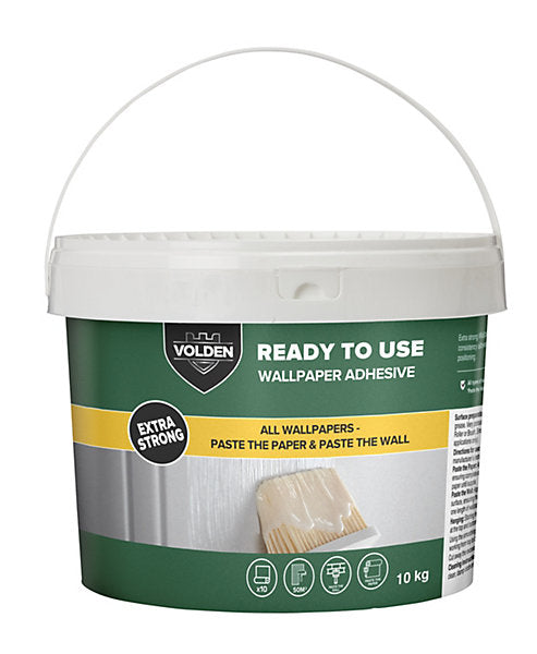 Volden Ready mixed Wallpaper Adhesive 10kg - 10 rolls