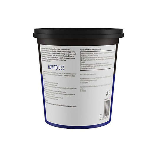 Volden White Paste Ready to use Multi-purpose Filler, 2L 860g