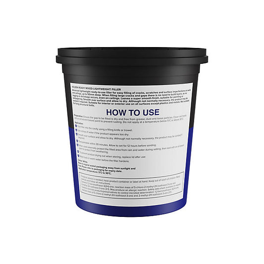 Volden White Paste Ready to use Multi-purpose Filler, 600ml 260g