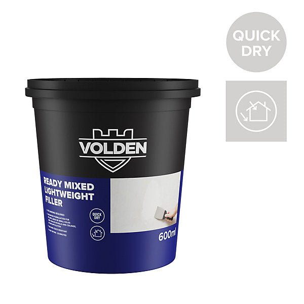 Volden White Paste Ready to use Multi-purpose Filler, 600ml 260g