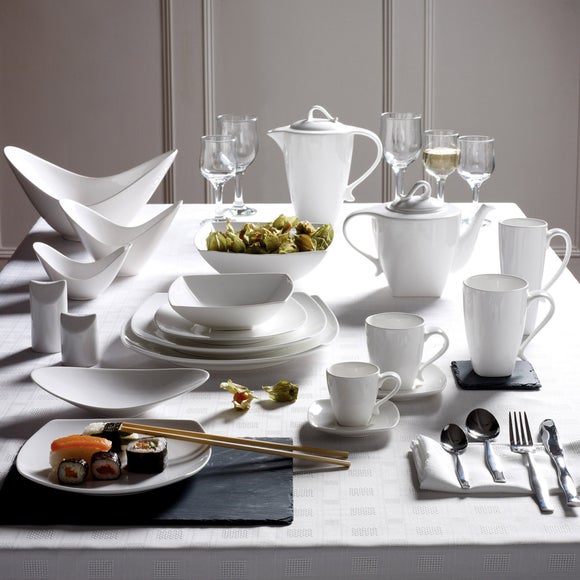 Pausa Fine China 16 Piece Dinner Set