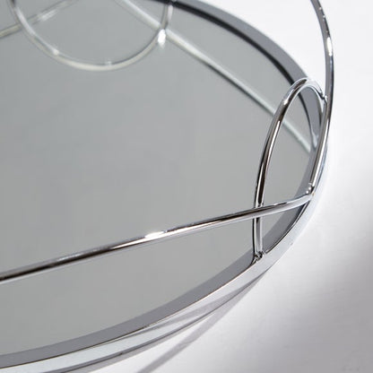 Dorma Silver Mirrored Tray