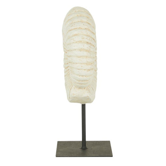 Fossil Shell on Stand Ornament