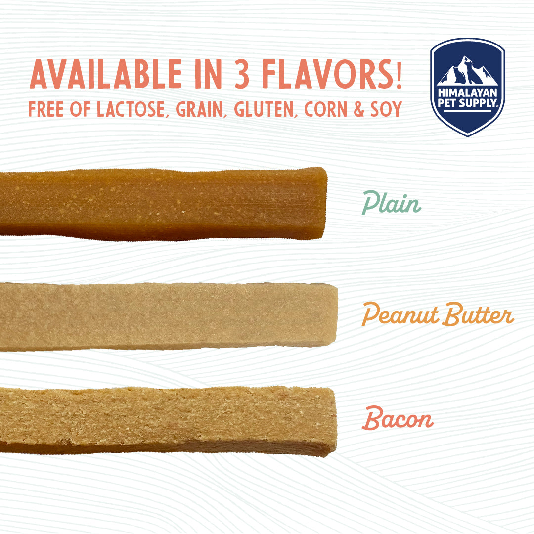 Himalayan Yoghurt Stick Dog Treats Bacon 136g 5 Pack