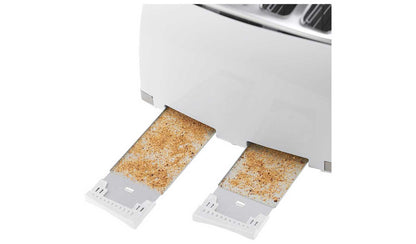 Russell Hobbs 26070 Honeycomb 4 Slice Toaster - White