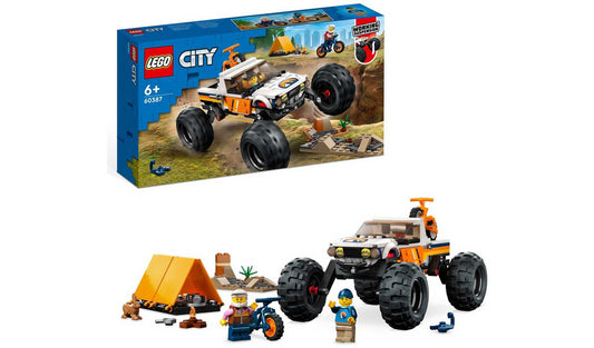 LEGO City 4x4 Off-Roader Adventures Monster Truck Toy 60387