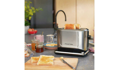 Russell Hobbs Attentiv 2 Slice Silver Toaster 26210