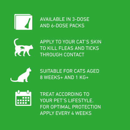 FRONTLINE Plus Spot On Flea And Tick Treatment Cat and Ferret