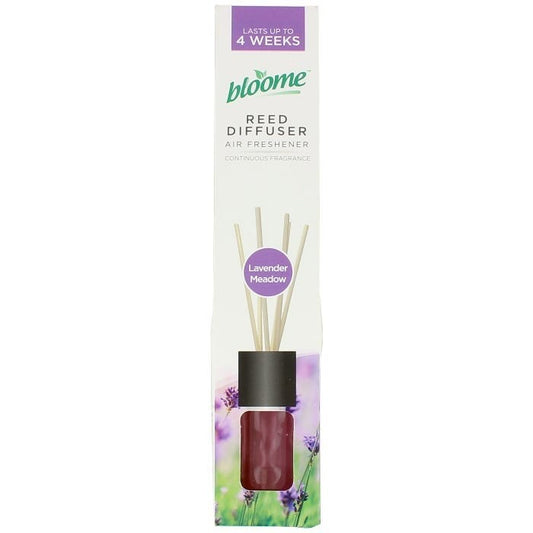 Bloome Fragranced Reed Diffusers - Lavender Meadow, 30ml