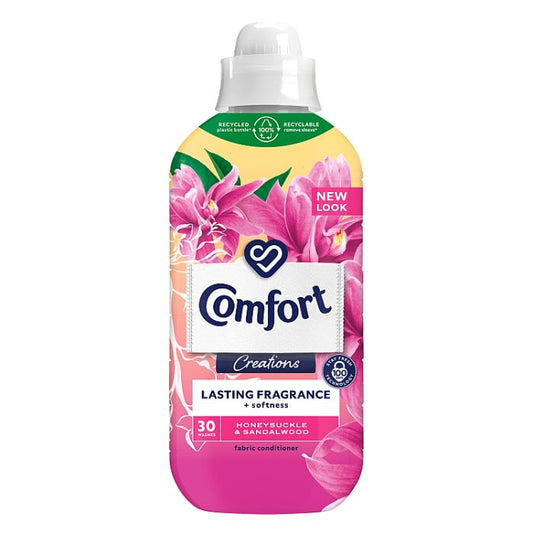 Comfort Creations Fabric Conditioner Honeysuckle & Sandalwood 30 Wash 900ml