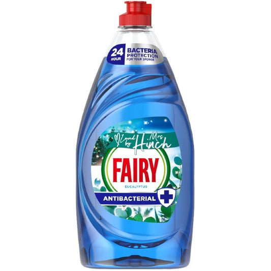 Fairy Antibacterial Washing Up Liquid Eucalyptus 820ml