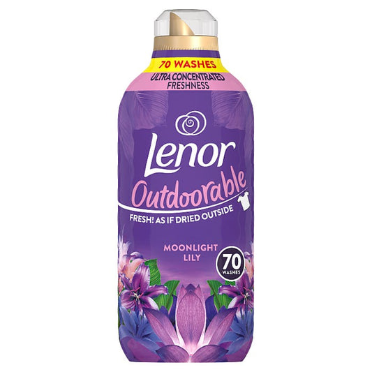 Lenor Outdoorable Moonlight Lily Fabric Conditioner, 980ml