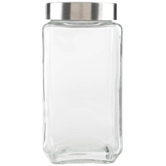 Pepco Square Glass Container, 1000ml