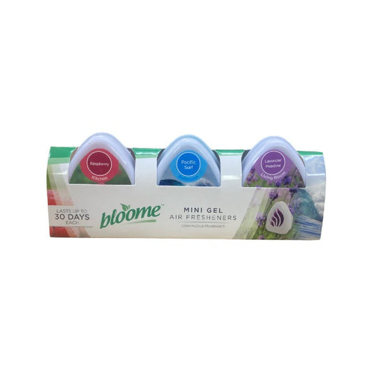 Bloome Mini Gel Air Freshener (Pack Of 3)