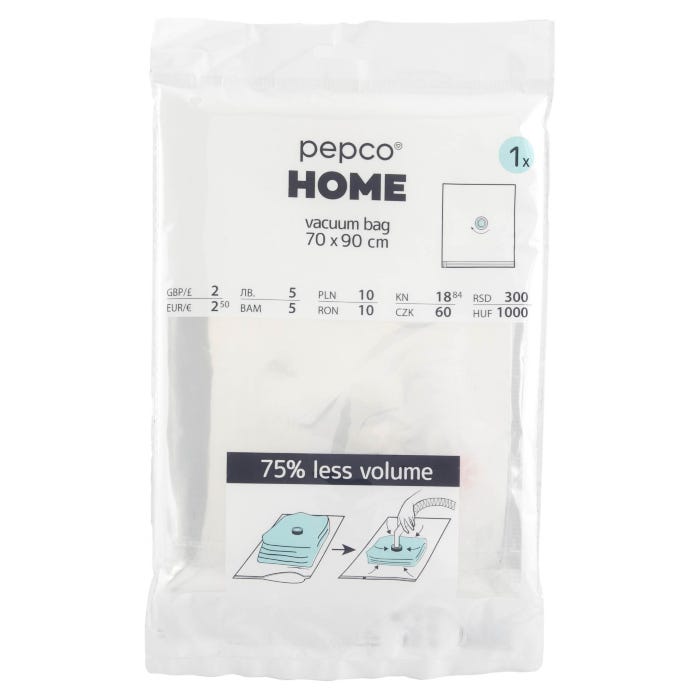 Pepco Home Vacuum Bag, 70x90cm