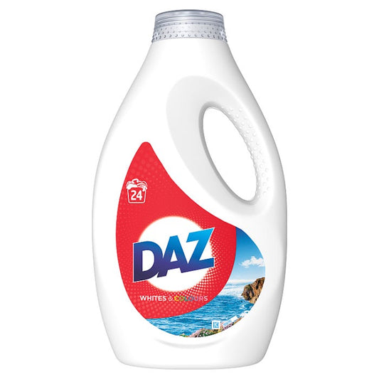 DAZ Whites & Colours Washing Liquid 24wash, 792ml