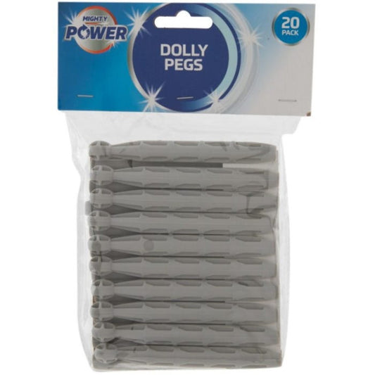 Might Power Dolly Pegs (Pack of 20)
