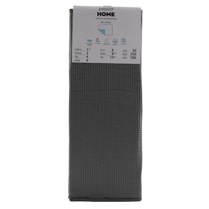 Dishes Drying Mat  - Grey