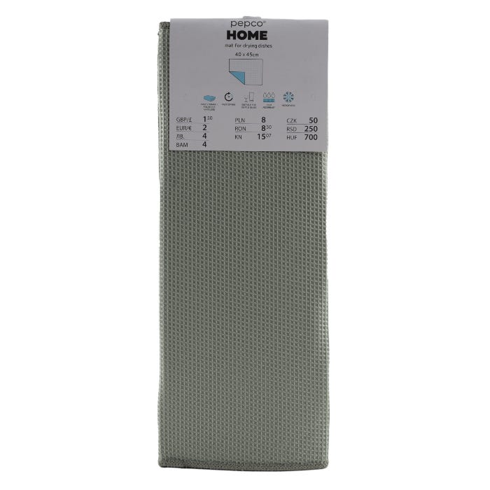 Dishes Drying Mat - Green
