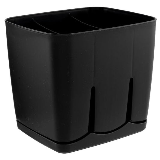 Pepco Plastic Cutlery Drainer - Black