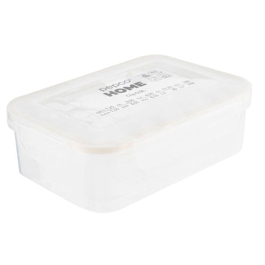 Pepco Beige Rectangular Container, 900ml