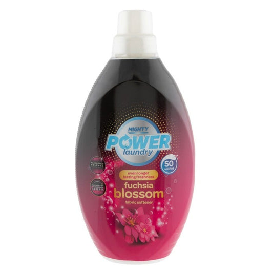 Mighty Power Laundry Fabric Softener - Fuchsia Blossom 1L