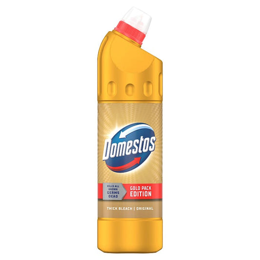Domestos Thick Bleach Original Gold Pack Edition, 750ml