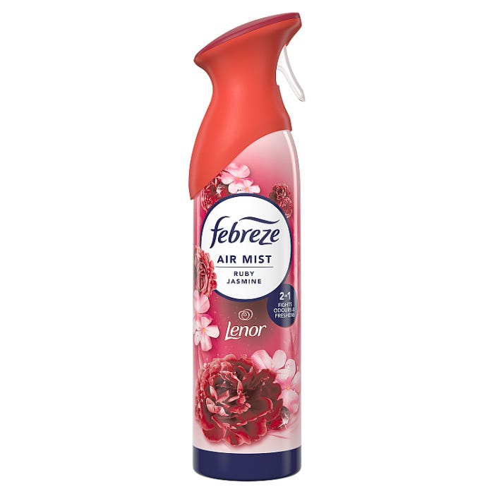 Febreze Air Freshener Spray Ruby Jasmine, 185ml
