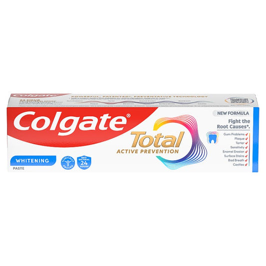 Colgate Total Active Prevention Teeth Whitening Toothpaste, 75ml