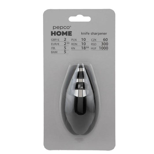 Pepco Dual Knife Sharpener, Black