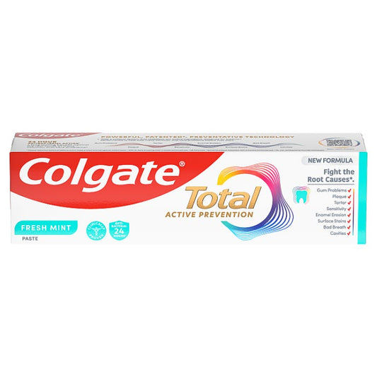 Colgate Total Active Prevention Fresh Mint Toothpaste, 75ml