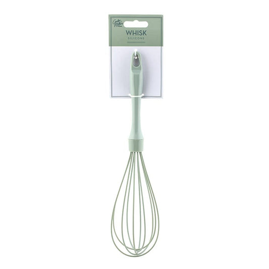 Cooke & Miller Silicone Whisk - Green