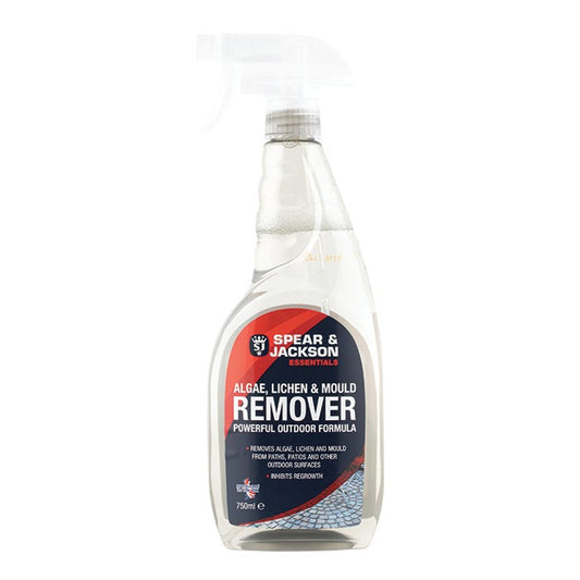 Spear & Jackson Essentials - Algae, Lichen & Mould Remover, 750ml