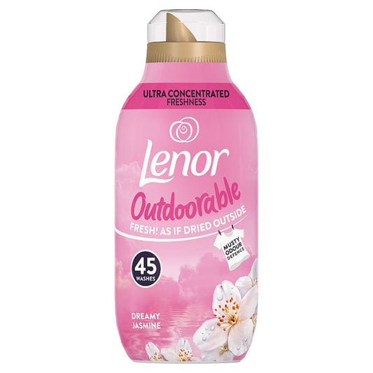 Lenor Outdoorable Fabric Conditioner Dreamy Jasmine - 45 Washes, 630ml