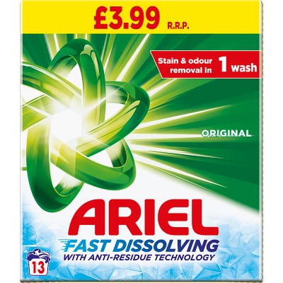 Ariel Washing Powder Original 715g, 13 Washes