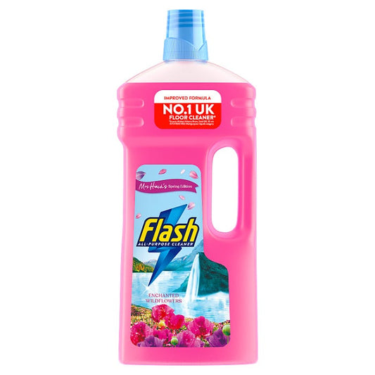 Flash Mrs Hinch's Spring Edition Enchanted Wildflowers Liquid Cleaner, 1.5L
