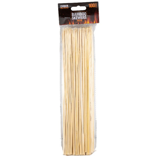 Bamboo Skewers, 30cm (Pack of 100)