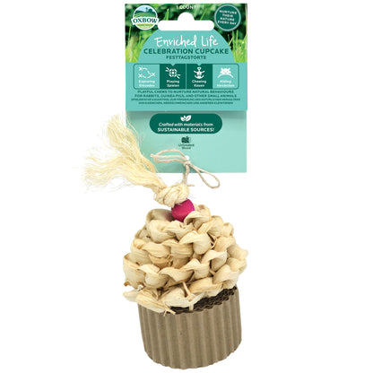 Oxbow Celebration Cupcake Small Animal Chew Toy