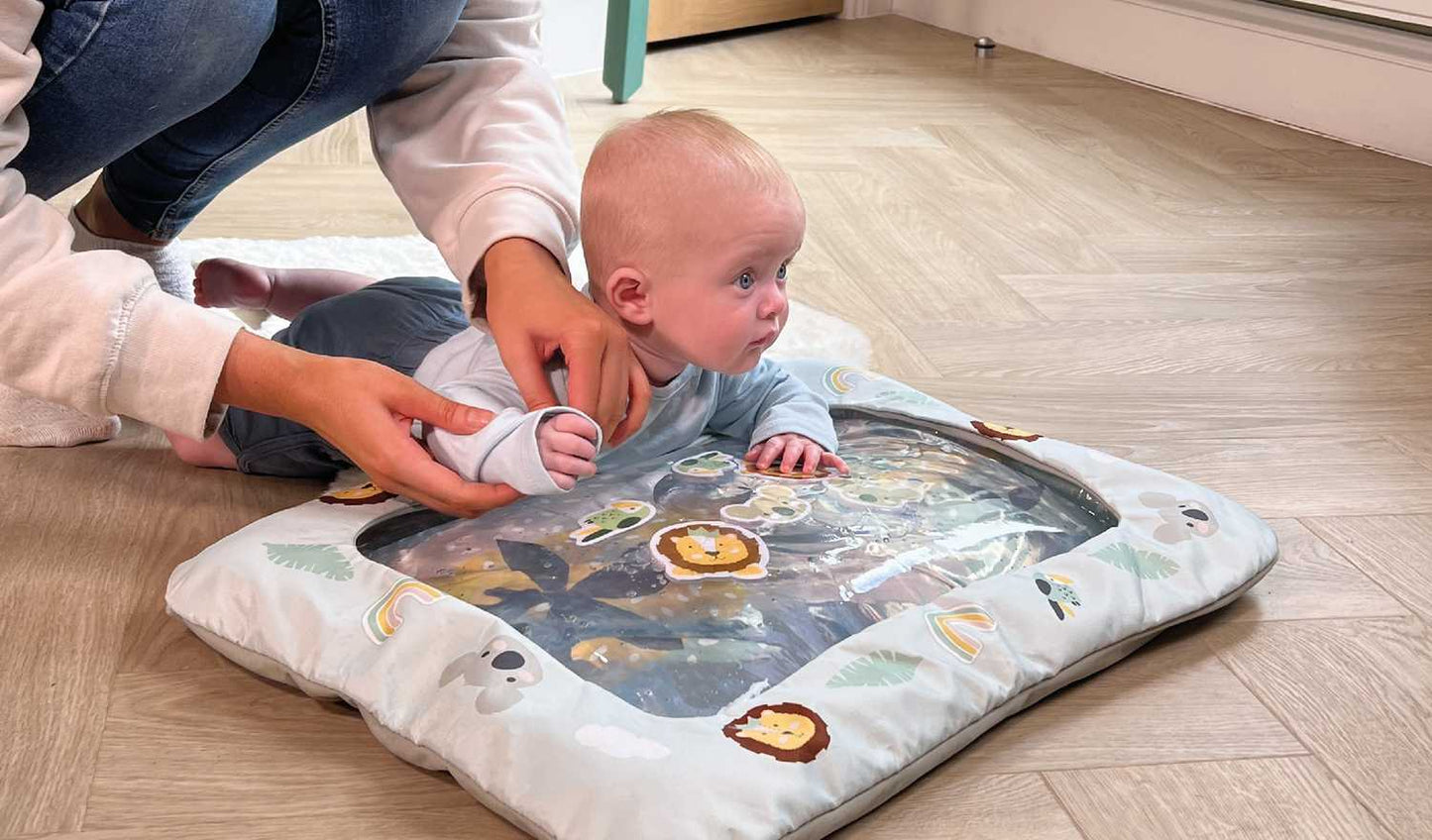 Nuby Animal Adventures Tummy Time Water Mat