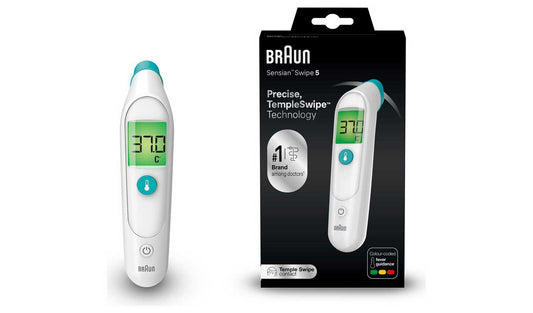 Braun BST200 TempleSwipe Forehead Thermometer