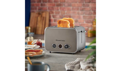 Russell Hobbs Distinctions 2-Slice Titanium Toaster 26432