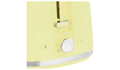 Russell Hobbs Eden Lemon Yellow Kettle and Toaster 27363BU