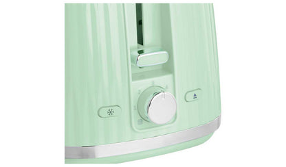 Russell Hobbs Eden Pistachio Green Kettle & Toaster 27364BU