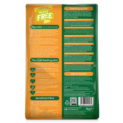 Burgess Excel Timothy Feeding Hay Dandelion & Marigold 1kg