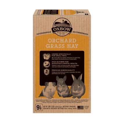 Oxbow Small Animal Orchard Grass Hay Food 4.05kg