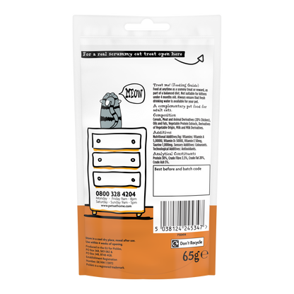 Pickle's Crunchy Filled Cat Treat with Chicken 65g