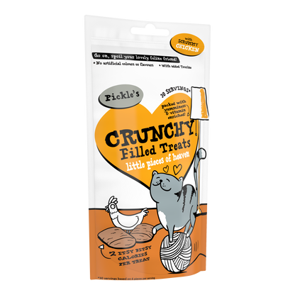 Pickle's Crunchy Filled Cat Treat with Chicken 65g